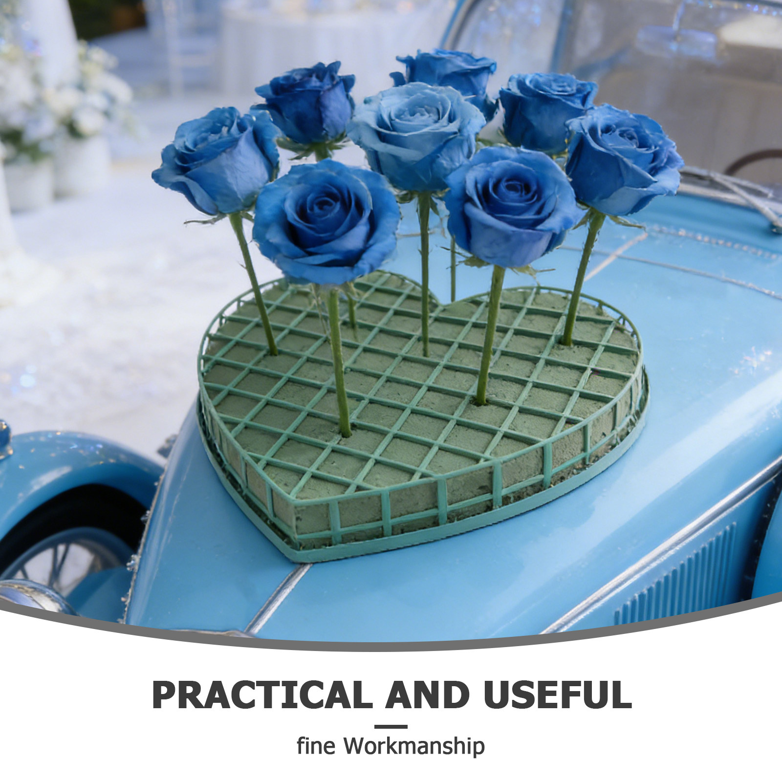1Set Heart Floral Mud Foam Cag - đánh giá và giá Easy Florist Supply