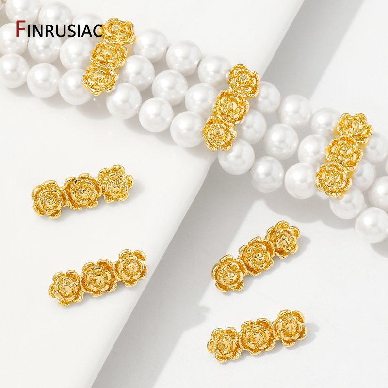 18K Gold Plated Brass Rose Flo - đánh giá và giá Flower Supplies