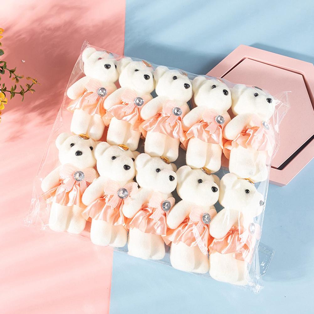 10pcs/Bag Bouquet Bear Ice Cre - đánh giá và giá Flower Supplies