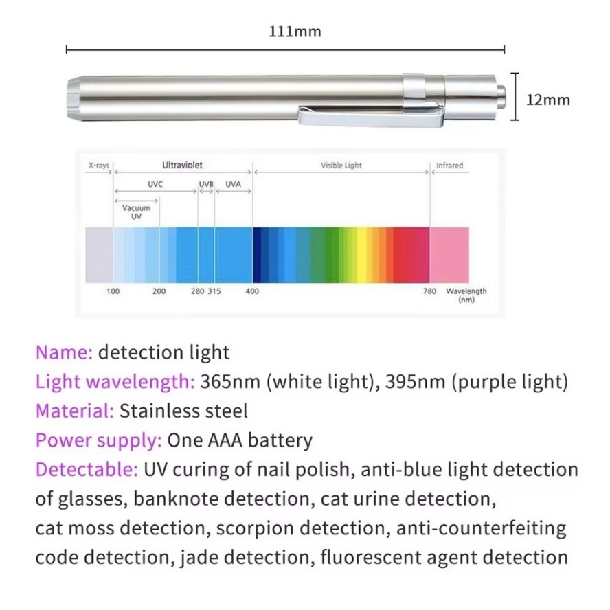 Mini LED UV Inspection Lamp 36 - đánh giá và giá Preserved Moss Sheet