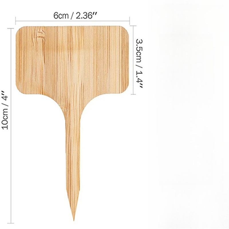 100Pcs Wooden Plant Tag Stakes - đánh giá và giá Floral Picks Wood